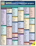 Commonly Misspelled & Confused Words Laminate Reference Chart: Your Guide for Words That Give Everyone Trouble; In School, at Home or at the Office   [CHART-QUICKSTUDY COMMONLY MISS] [Other]