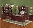 Huntington Cherry Seven Piece Office Suite Huntington Cherry