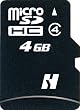 HNT-MRH4GTA [microSDHC������4GB ��ǥ��å׻��� �����ץ��դ�]