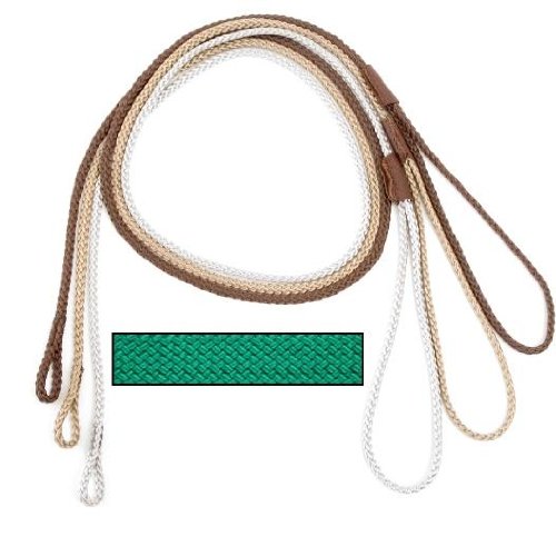 Mendota Show Loop Lead 1/8 Inch X 4 Foot - Kelly Green
