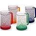 Double Wall Gel Freezer Mug - Set of 4 - Red, Orange, Blue, Green