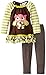 Rare Editions Little Girls' Owl Applique Legging Set