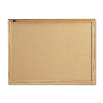 Quartet Cork Bulletin Boards, 18 x 24 Inches, Oak Finish Frame (301)