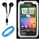 Clear Rubberized Protective Silicone Skin Cover for HTC Droid Incredible 2  ....