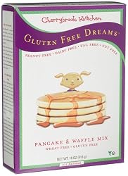 Cherrybrook Kitchen Gluten Free Dreams, Pancake & Waffle Mix, 18-Ounce Boxes (Pack of 6)