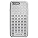 iPhone 6s Plus Case, Fosmon DURA-SQUIRCLE Durable & Flexible TPU Protective Case for Apple iPhone 6 Plus (2014) / iPhone 6s Plus (2015) - Silver