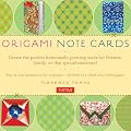 Origami Note Cards