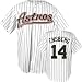 Morgan Ensberg White Majestic MLB Home Black Replica Houston Astros Youth Jersey