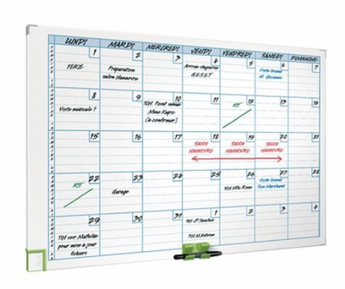 tableau blanc planning