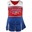 adidas Kansas Jayhawks Royal Blue Toddler Two-Piece Cheerleader Dress