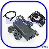 Power Supply Brick Adapter Cord and HD Component AV Cables for Microsoft XBox 360