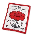 Produkt-Bild: Sheepworld 40850 Fleecedecke "Ich geb' Dich nie mehr her!"