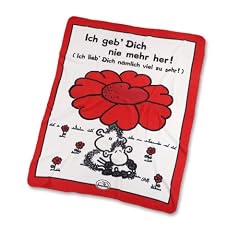 Sheepworld 40850 Fleecedecke "Ich geb' Dich nie mehr her!"