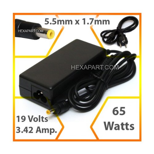 Alimentation – Chargeur – Adaptateur secteur compatible pour ordinateur portable PACKARD BELL EASYNOTE TJ66-AU-001RU ( 65 Watts ) – ST048