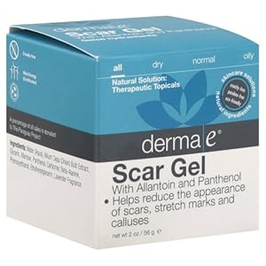 derma e Skin Scar Gel 2 oz (Multi-pack)