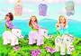 Barbie as The Island Princess: Kelly Doll (colors and styles may vary)