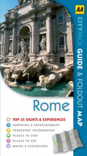 City Travel Guides Discounted  Books : Rome (AA CityPack Guides) (AA CityPack Guides)