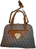 Women's DKNY Purse Hobo Handbag Town and Country W/D Hardware Chino/Henna
