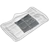 3 Pack Washable Scrubbing Microfibre Replacement Steam Mop Cleaning Pad for Steam Mop Pocket SHARK S3101 XT3101