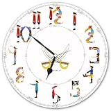 Review Alphabet Art CKPT102 / Pirate Clock