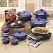 Le Creuset Cookware Set , 20 Piece: cobalt