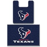 Houston Texans Two Piece Bath Rug Set