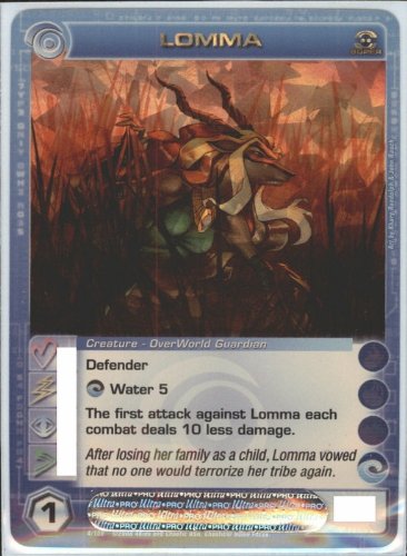LOMMA Chaotic Premium Edition Season 1 Super Rare Gold Foil Card & Unused Code (Random Stats)