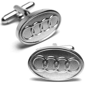 Audi Automotive Car Logo Cufflinks