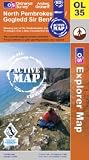 North Pembrokeshire/Gogledd Sir Benfro (OS Explorer Map Active) (OS Explorer Map Active)