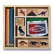 Melissa & Doug Dinosaur Stamp Set