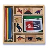 Melissa & Doug Dinosaur Stamp Set