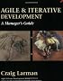 Agile and iterative development