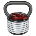 Weider SpaceSaver 20-Pound Adjustable Kettle Bell