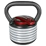 Weider SpaceSaver 20-Pound Adjustable Kettle Bell