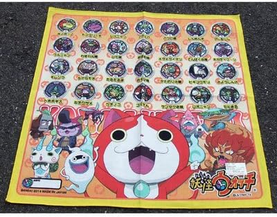 Yokai Watch medal pattern napkin ( yellow )