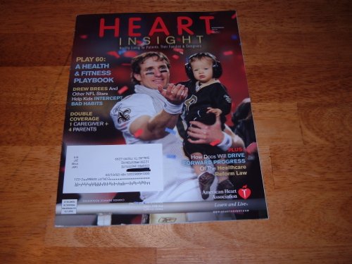 Heart Insight magazine, November 2010-Drew Brees, New Orleans Saints Quarterback & His Son on cover.