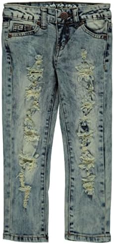 #VIP Jeans Little Girls' Toddler "Vintage Acid-Wash" Skinny Jeans - vintage, 2t