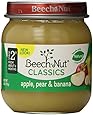 Beech-Nut Stage 2 Apple, Pear & Banana 4oz. (Pack of 10)