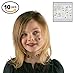 Temporary Tattoos (Set of 10 Sheets) - Removeable Tattoo Art Body Painting for Kids Women Adults- Best for Party Favors