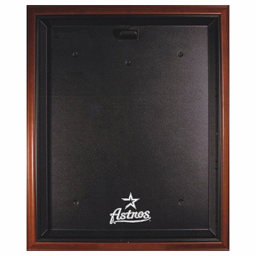 Mounted Memories Houston Astros Brown Framed Logo Jersey Case