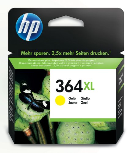 HP Original 364XL Yellow Ink Cartridge (High Capacity)