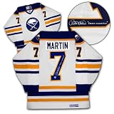 Rick Martin Buffalo Sabres Autographed/Hand Signed Vintage Hockey Jersey