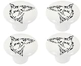 Shark Fancy Abstract Cabinet / Drawer Knobs or Pulls