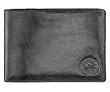 Mancini Leather Center Wing Wallet with Coin Pocket