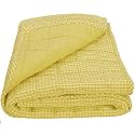 Tadpoles Classics Gingham Crib Coverlet, Yellow