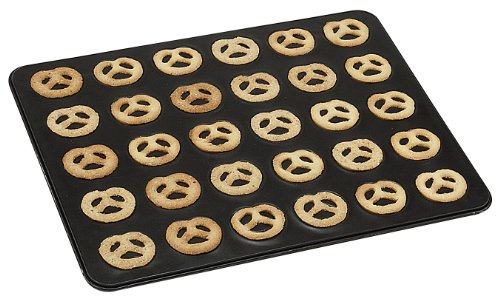 Zenker 3486 Brezel-Backblech, 42 x 32 cm, Teflon-Prima Preisvergleich