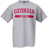 Nike - Nike Georgia Bulldogs Ash Soccer T-shirt