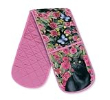 Rose Garden Black Cat Oven Glove