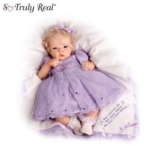 Debra Lynn Precious Grace Lifelike Musical Baby Doll: So Truly Real by Ashton Drake