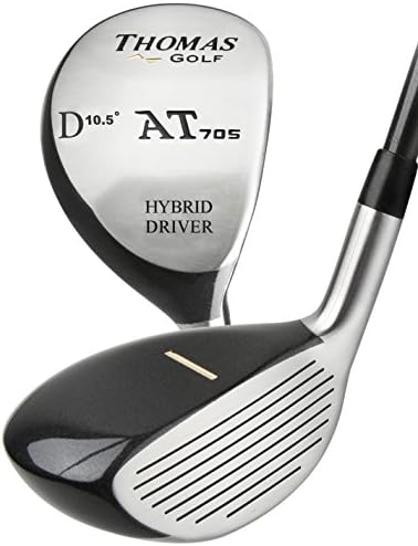 Hybrid Mini Driver (230cc) - 10.5 degree - Men's Regular Flex Graphite - Model AT705 - by THOMAS GOLF
